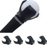 4Pcs Golf Ball Retriever Putter Sucker Golf Screws Tool Golf Ball Grabber Picker