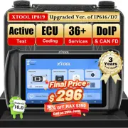 2025 XTOOL IP819 CANFD&DOIP Car OBD2 Scanner Full Bidirectional Diagnostic Tool