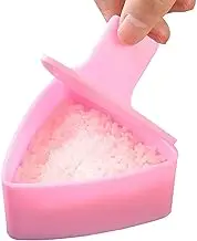 Triangle Sushi Onigiri Mold Press, Rice Ball Maker, Musubi Press, Onigiri Making Kit for Home DIY, Kid Lunch Bento