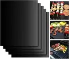 Grill Mat Set of 5, Non-Stick Reusable, Heavy Duty Barbecue Baking Mat for Ch...