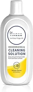 Floor Cleaning Solution Lemon Flavor Cleaning Solution 500ml, Compatible for Tineco Floor ONE S5 / S3 / IFLOOR3 / IFLOOR2 / IFLOOR Series, Robot Vacuum Parts(500ml*2)