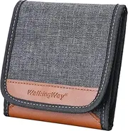 WalkingWay Camera Lens Filter Holder Bag for Round Filter Up to 82mm and P Square Filter Lens Filter Pouch 3 Pocket Lens Filter Case Photography Filter Carry Case