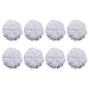 8PCS Mop Cloth for STYTJ06ZHM Self-Cleaning Robot Vacuum Washable Mop Rag Replaceable Accesories