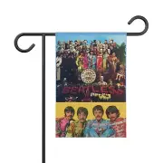 The Beatles Sgt Pepper Garden Banner Is Sure To Make Your Yard Art Rock