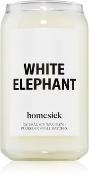 Homesick White Elephant Scented Candle 390 G