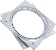 [Luxshiny] Firm Tabletop Rack Square Turntable for Dining or Displaying Plates Effortless Rotation