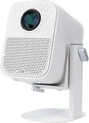 100S Projector 650 ANSI Auto Focus Wifi6 Portable Projector 360 PTZ Support 4K HD Smart Home Theater