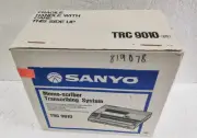 Sanyo TRC9010 Memo-Scriber Transcriber Transcription Machine Reg. Size Cassette