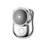 Portable Mini-Shave Electric Business Travel Shaver For Man Silver