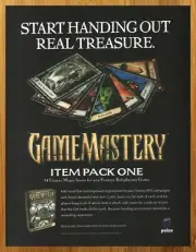 2006 GameMastery Item Pack Cards Print Ad/Poster RPG Roleplaying Game Promo Art