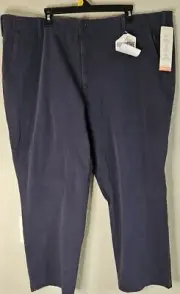 Dockers Big And Tall Down Time Khaki Black Pants 46/29