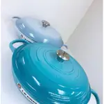 LE CREUSET 琺瑯鑄鐵淺底鍋 26CM 酷彩