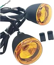 Motorcycle Indicators Turning For Harley For Sportster XL 883 1200 1992-2016 Motorcycle Parts Front Turn Signal Light Indicator Running(Yellow)