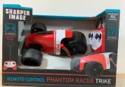 Sharper Image Remote Control Phantom Racer Trike RC Car Red NEW