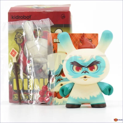 Kidrobot Dunny 2013 Sideshow series Argyle Warrior by Scott Tolleson 3" figure