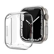 TEGAL Clear TPU Soft Case / Screen Protector for Apple Watch Series 9 41mm