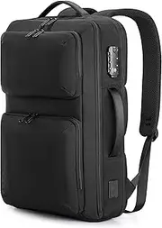 [Kingsons] Laptop Bag Travel Backpack - Waterproof Laptop Backpack with USB Charging Port, Anti Theft Backpack for Women, Casual Daypack for Business