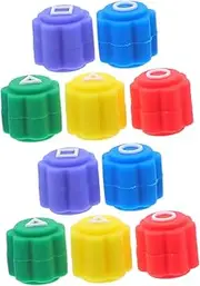 VANZACK 10pcs Korean Stones Game for Family Bonding Coordination Toss Grab Hand Eye Coordination Training Toy Assorted Colors