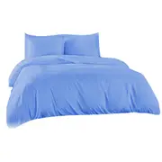 Ultra Soft Egyptian Cotton Doona Duvet Quilt Cover Set Pillowcase - Ocean