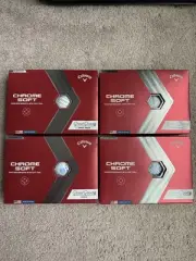 Callaway Chrome Soft Good Good Golf Balls - Truvis/Triple Track 4 Dozen