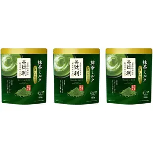 【3袋組】日本 辻利 抹茶牛奶 160g 宇治抹茶 蜂蜜 抹茶粉 京都宇治 抹茶拿鐵 夏季限定 沖泡飲料【小福部屋】