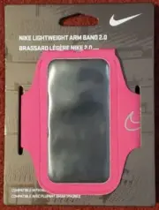 Nike Lightweight Armband 2.0 Running Training Gym Fitness Cellphone Case Pink