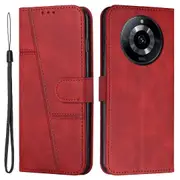 For Realme 11 Pro 5G/11 Pro+ 5G Smartphone Case PU Leather ic Clasp Wallet Stand Cover