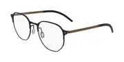 Flexon B2032 002 Men's Glasses Black Size 52 - Private Health Rebate - Blue Light Block Available