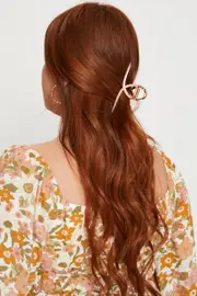 Pink Plus Claw Clip