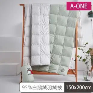 【A-ONE】95%波蘭白鵝絨 羽絨冬被(150cmx200cm±5%)