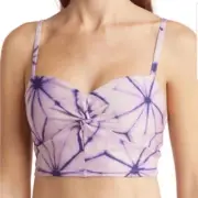 Free People Double Take Cropped Cami In Purple Combo