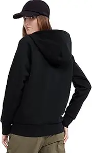 [Aigle] ZSFAZ96 Women's Hoodie, Official Pile Lining French Terry Full Zip Sweatshirt