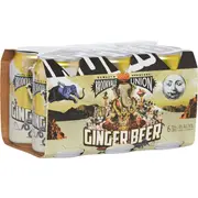 Brookvale Union Ginger Beer Cans 330ml x6 Pack