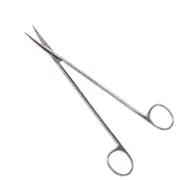 Set of 5 TC Demartel Artery & Dissecting Scissors, 7", Curved, Blunt, Premium
