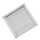 95mm Stainless Steel Air Vent Square Extractor Fan Outlet for Tumble Dryer