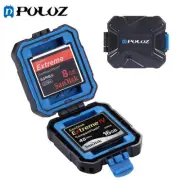 9 in 1 Memory Cards Case Protective Storage Box For 2XQD+2CF+2MicroSD+3SD Card