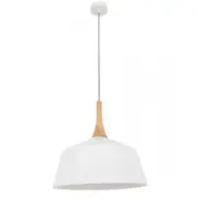 NORDIC Pendant Lamp Light Interior ES White Large Angled Dome OD560mm