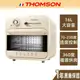 【THOMSON】16L復古式氣炸烤箱 果乾機 360度旋風循環 可調節恆溫控制70℃~230℃ TM-SAT25