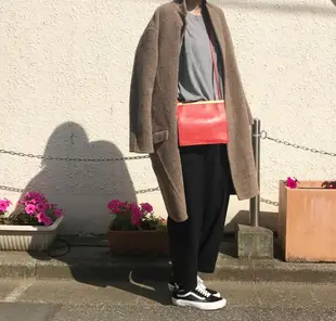 *台灣商品區*賣家珍藏 Celine 紅色 mini clasp bag