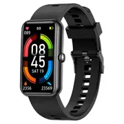 X38 Smart Watch Women IP68 Waterproof Fitness Tracker Smartwatch Men Sport for IOS Androird Huawei PK Smart Band 6 - black