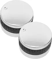 HAKIDZEL 2Pcs Cooktop Burner Knob Replacement for Gas Stove Ergonomic Control Knob with Inner Durable BBQ Grill Knobs for Restored Efficiency and Comfortable Grip