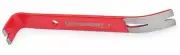 Crescent FLAT PRY BAR FB7 7-Inch Precision Ground Ends, Nail Slot RED*Aust Brand