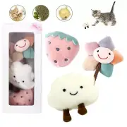 Cat Catnip Toys Cute Cat Toys with Catnip for Indoor Cats Cat Chew Toys for T...