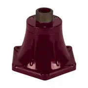 GTA-832 Post Base complete Burgundy Aluminium - 16065