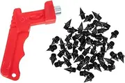 [BESPORTBLE] 2 Sets Sole Accessories Cross Steel Lighter Sprinting Field Soles and with Golfs Running Sprint Spikes Track Nail Weight Cleats Supplies Shoe Tools Country Metal Spike Sports