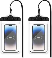 Waterproof Phone Pouch Beach Bag Phone Lanyard Waterproof Bag Travel Essentials Water Proof Phone Case for Swimming Dry Bag Phone Waterproof Pouch Waterproof Dry Bag Waterproof Pouches Cell Phone Bag