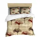 Ginkgo Leaf Single/Double/Queen/King Bed Doona/Quilt/Duvet Cover Set Linen