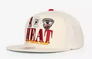 MENS MITCHELL & NESS NBA REFRAME RETRO SNAPBACK HWC HEAT