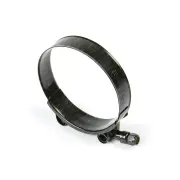 SAAS Hose Clamp T-Bolt Stainless Steel Black Electrophoretic 70mm
