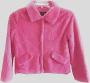 Bardot Junior/Girls Cole Plush Jacket, Pink, Size US 18
